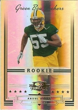 2006 Donruss Threads Abdul Hodge Rookie 880/999