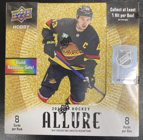 2023-24 Upper Deck Allure Hobby Hockey Box