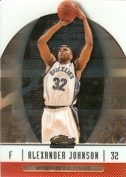 2006-07 Topps Finest Alexander Johnson Rookie