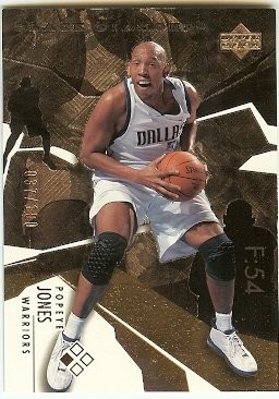 2003-04 Upper Deck Black Diamond Popeye Jones Gold 037/100