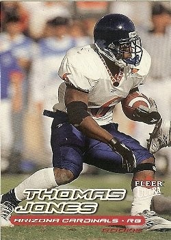 2000 Fleer Ultra Thomas Jones Rookie