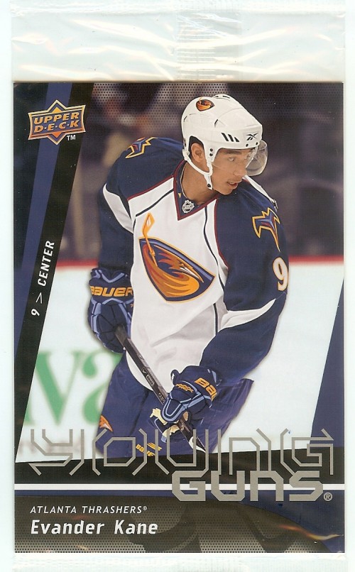 2009-10 Upper Deck Evander Kane Oversized Young Guns Rookies