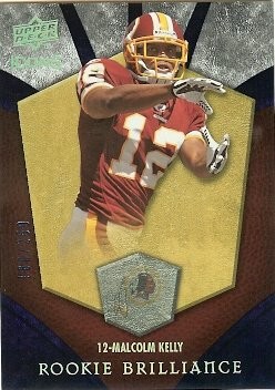 2008 Upper Deck Icons Malcolm Kelly Rookie Brilliance 180/250