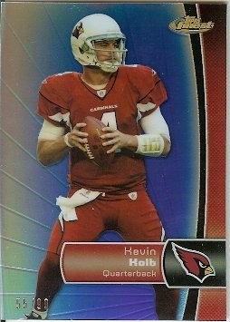 2012 Topps Finest Kevin Kolb Refractor 55/99