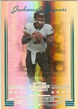 2006 Donruss Threads Byron Leftwich Silver Holofoil Base 096/100