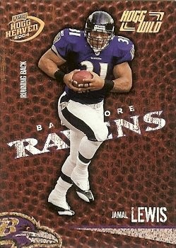 2004 Playoff Hogg Heaven Jamal Lewis Hogg Wild 113/250