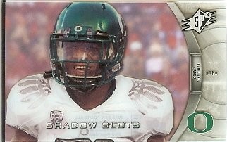 2012 SPX Shadow Slots LaMichael James Acetate Card