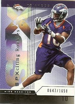 2004 Upper Deck SPX Triandos Luke Rookie 0647/1650