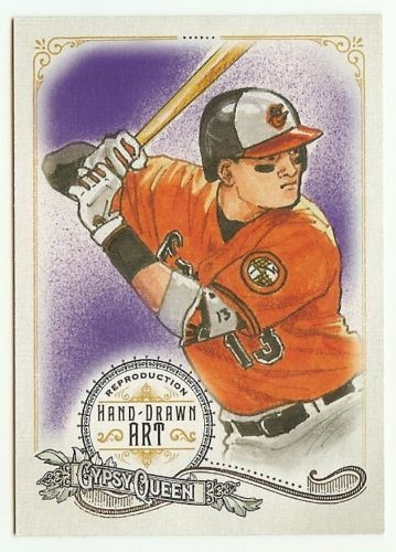 2017 Topps Gypsy Queen Hand Drawn Art Reproductions #GQARMM1 Manny Machado