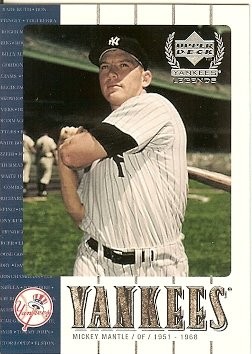 2000 Upper Deck Mickey Mantle Promo