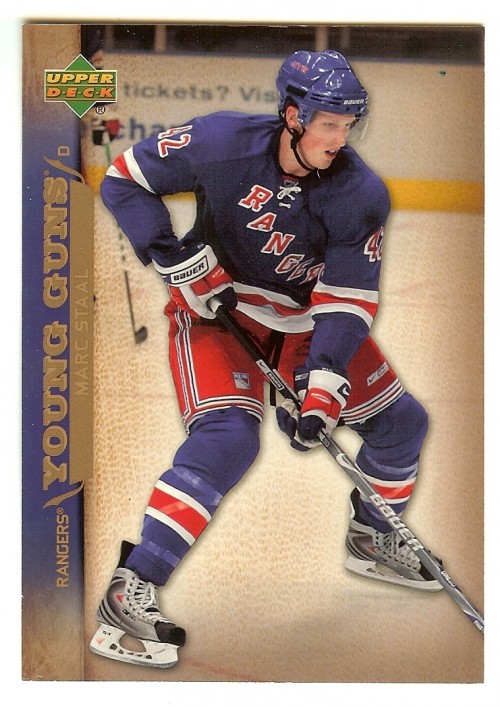 2007-08 Upper Deck Marc Staal Oversized Young Guns Rookies