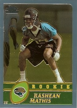 2003 Topps Chrome Rashean Mathis Rookie
