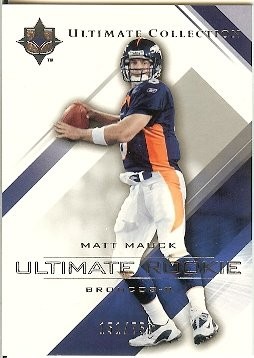 2004 Upper Deck Ultimate Matt Mauck Rookie 151/750