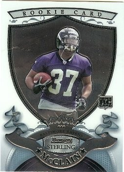 2007 Bowman Sterling Le'Ron McClain Rookie 