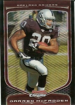 2009 Bowman Chrome Darren McFadden Refractor 058/250