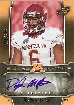 2012 SPX Dajon McKnight Autograph Rookie 161/225