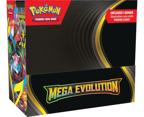 Pokemon - Mega Evolution - Base Set - Booster Box ENHANCED (includes Box Topper)  Factory Sealed