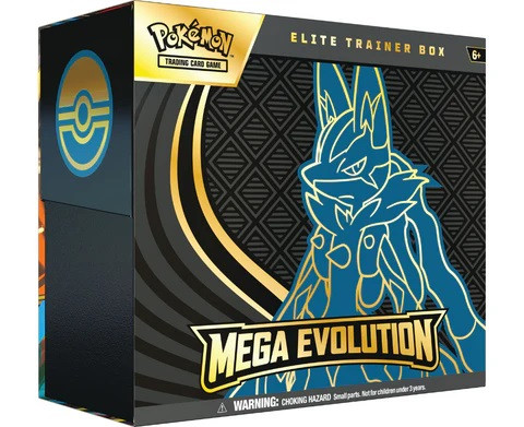 Pokemon - Mega Evolution - Elite Trainer Box - Mega Lucario- Factory Sealed