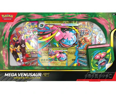 Pokemon - Mega Venusaur ex Premium Collection Factory Sealed
