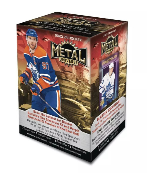 2023-24 UD Skybox Metal Universe Hockey Factory Sealed Blaster Box! BEDARD?