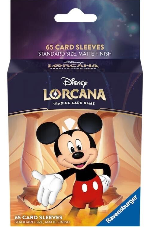 Disney Lorcana The First Chapter Mickey Mouse 65 Sleeves Per Box