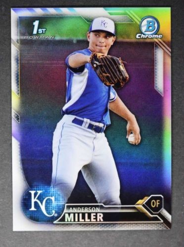 2016 Bowman Chrome ANDERSON MILLER Refractor 233/499 #BCP 184 ROYALS
