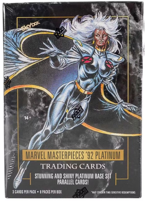 2024 Upper Deck Marvel Masterpieces '92 Platinum Blaster Box Factory Sealed 