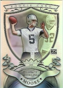 2007 Bowman Sterling Matt Moore Rookie Refractor 007/199