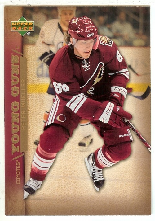 2007-08 Upper Deck Peter Mueller Oversized Young Guns Rookies