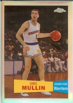 2007-08 Topps Chrome Chris Mullin Refractor 394/999