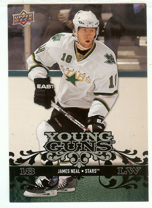 2008-09 Upper Deck James Neal Oversized Young Guns Rookies
