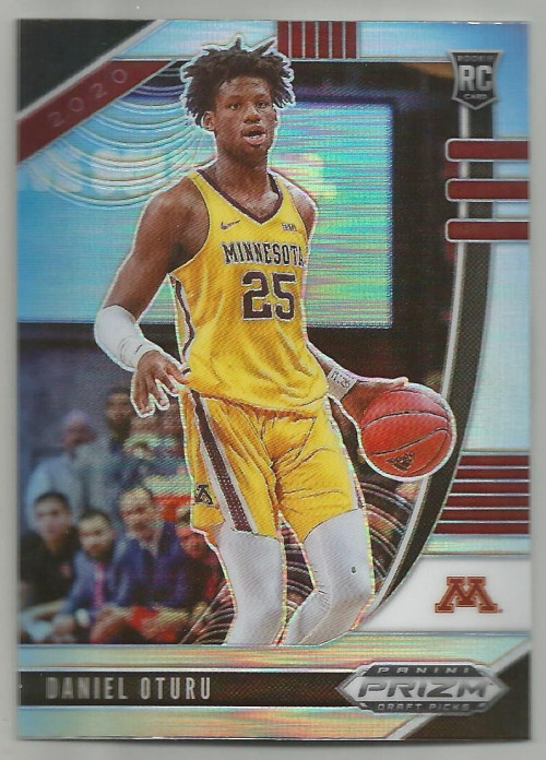 2020-21 Prizm Draft DANIEL OTURU Card #73 Rookie RC Silver Prizm