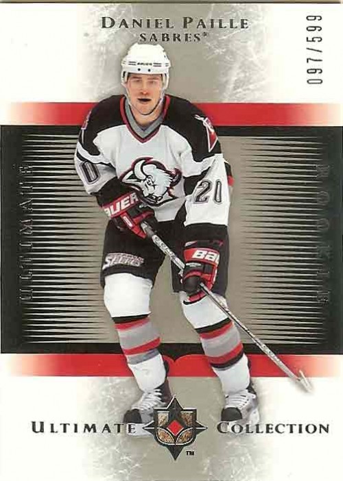2005-06 UD Ultimate Daniel Paille Rookie /599