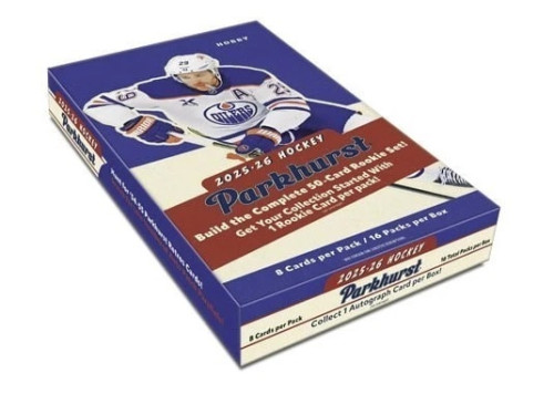 2025-26 Upper Deck Parkhurst Hockey Hobby Box Factory Sealed - AVAILABLE IN STORE ONLY--CALL FOR PRICING