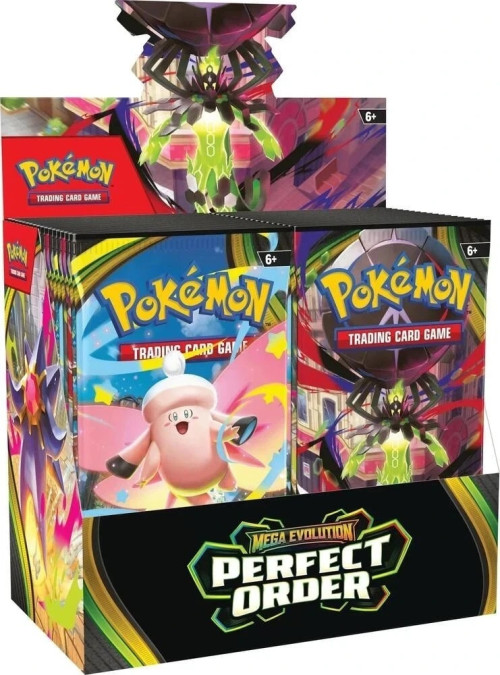 Pokemon Mega Evolution Perfect Order Booster Box - Factory Sealed