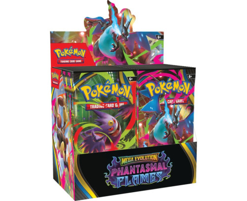 Pokemon - Mega Evolution - Phantasmal Flames - Booster Box  Factory Sealed