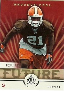 2005 Upper Deck Reflections Brodney Pool Rookie 820/899