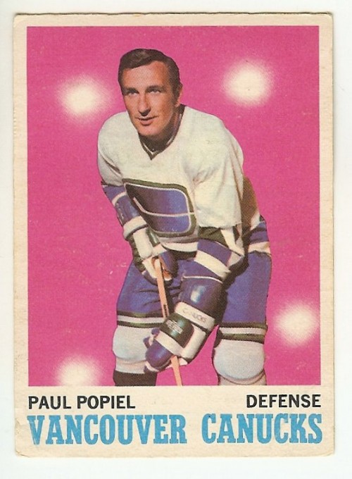 1970-71 O-Pee-Chee PAUL POIEL Base Single 