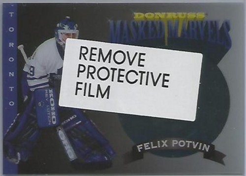 1994-95 Donruss Masked Marvels #7 Felix Potvin 