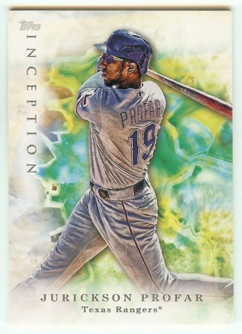 2017 Topps Bowman Inception Jurickson Profar #95 Rangers