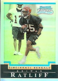 2004 Bowman Chrome Keiwan Ratliff Refractor Rookie 453/500