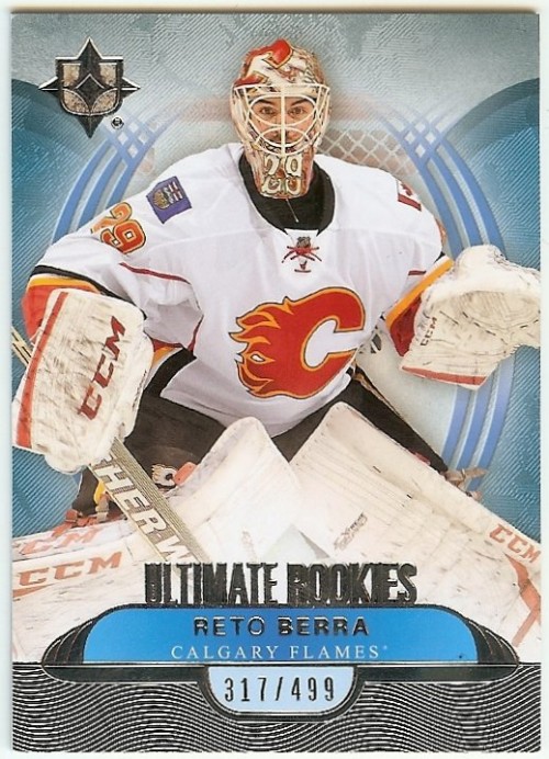 2013-14 UD Ultimate Reto Berra Rookie 317/499