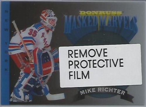 1994-95 Donruss Masked Marvels #8 Mike Richter