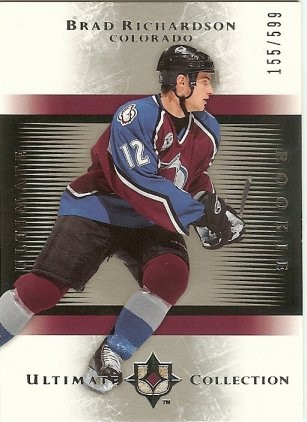 2005-06 UD Ultimate Brad Richardson Rookie /599