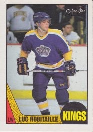 1987-88 O-Pee-Chee Luc Robitaille Rookie