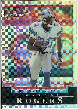 2004 Bowman Chrome Charles Rogers Xfractor 096/250