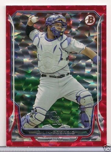 2014 BOWMAN RED ICE #212 WILIN ROSARIO COLORADO ROCKIES 11/25