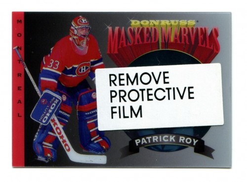 1994-95 Donruss Masked Marvels #9 Patrick Roy