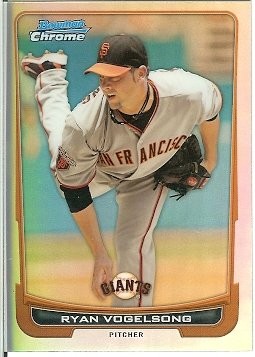 2012 Bowman Chrome Ryan Vogelsong Refractor 