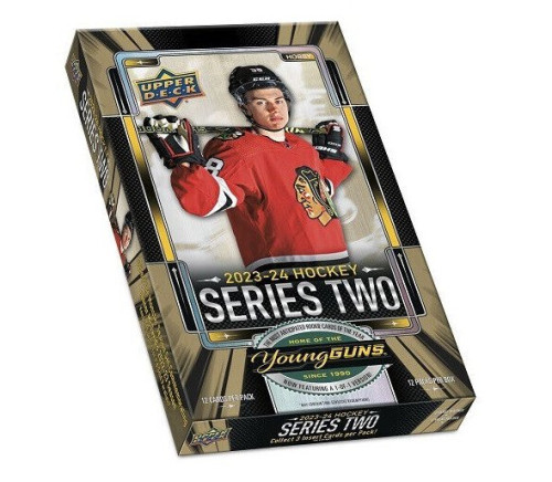 2023-24 Upper Deck Series 2 Hobby Hockey Box - Bedard Young Guns